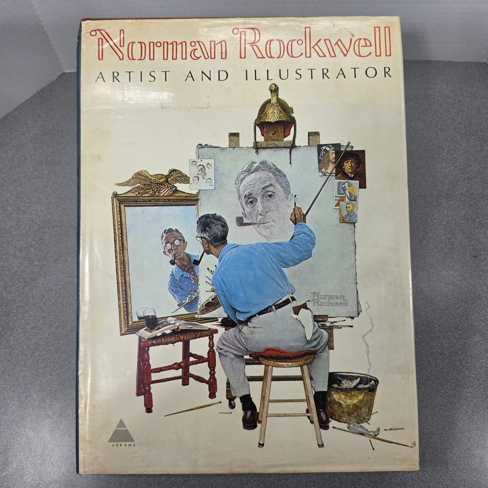 Abrams Norman Rockwell Artist and Illustrator Book Hardcover Art Rare
